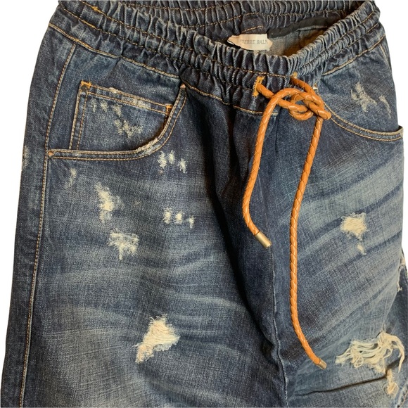 PIERRE BALMAIN Drawstring Oversized Distressed - Picture 2 of 11